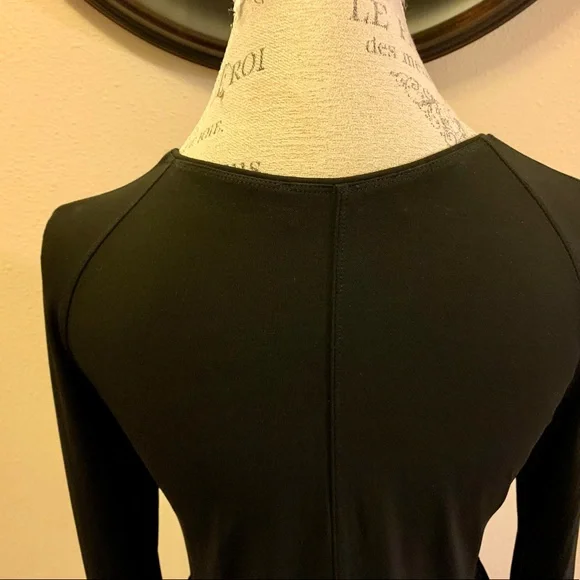 NFS LN BEAUTIFUL PIAZZA SEMPIONE CREPE RUFFLED TOP. LONG SLEEVE. PULLOVER. - Picture 7 of 8